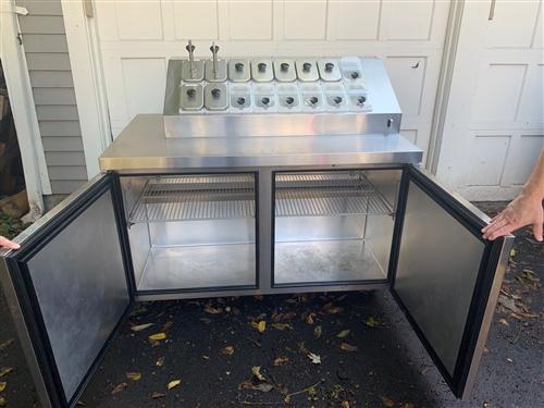 Norlake ZR152 Ice Cream Topping Bar Refrigerator