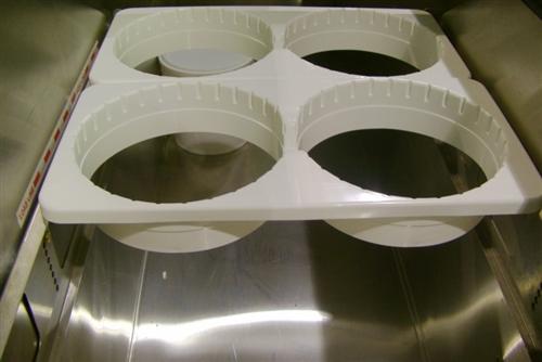 Ropak 2 Hole Tray (Skirts for all Ropak tubs)