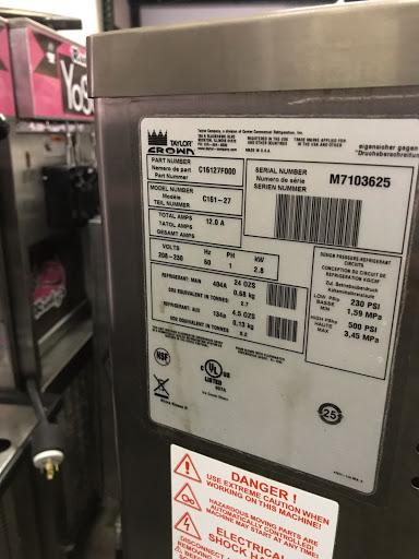 Scratch and Dent 2017 Taylor 161 Countertop Soft Serve Machine- Frozen Yogurt & Soft Serve Machines -TurnKeyParlor.com