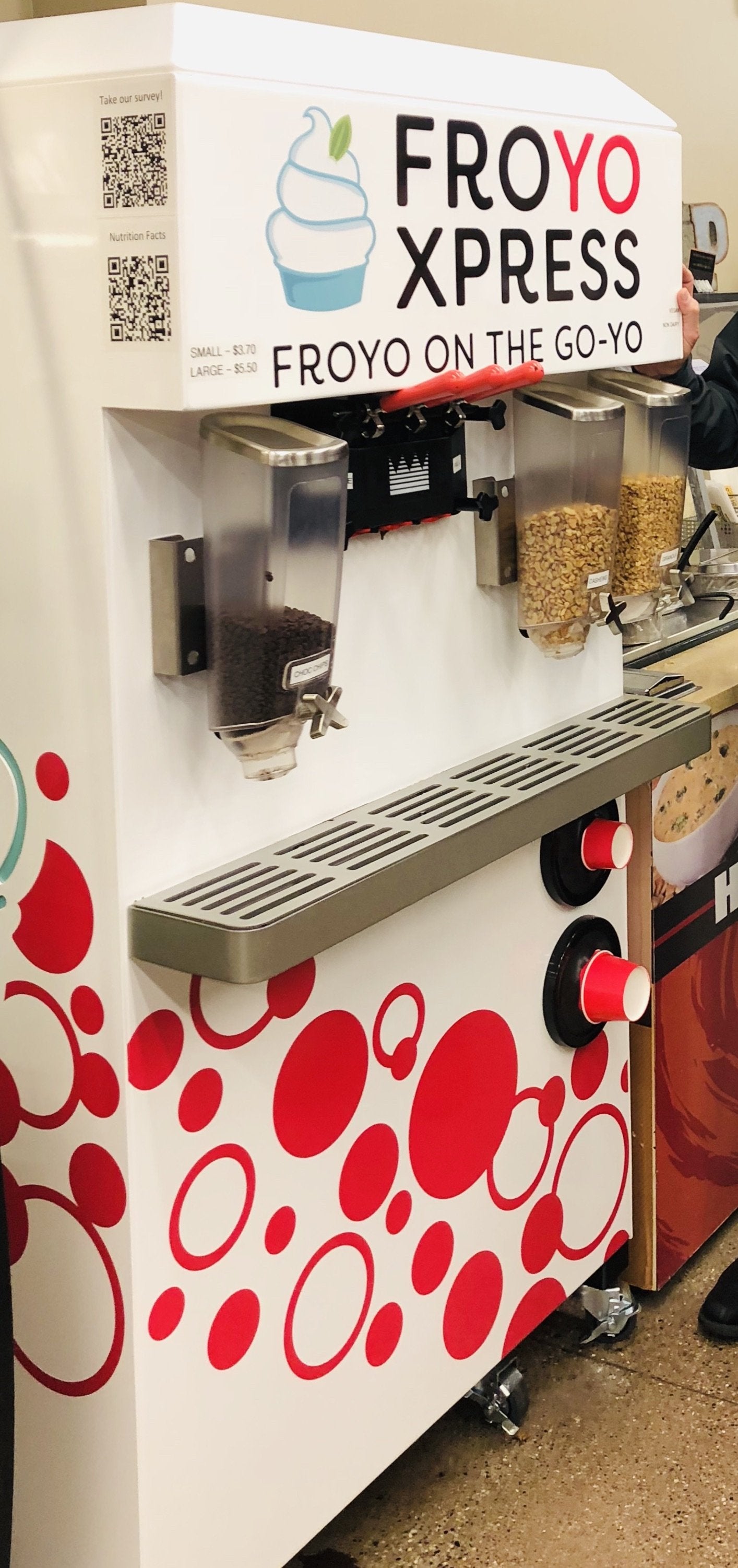 Soft Serve Machine KIOSK w Taylor C723 1ph air- Frozen Yogurt & Soft Serve Machines -TurnKeyParlor.com