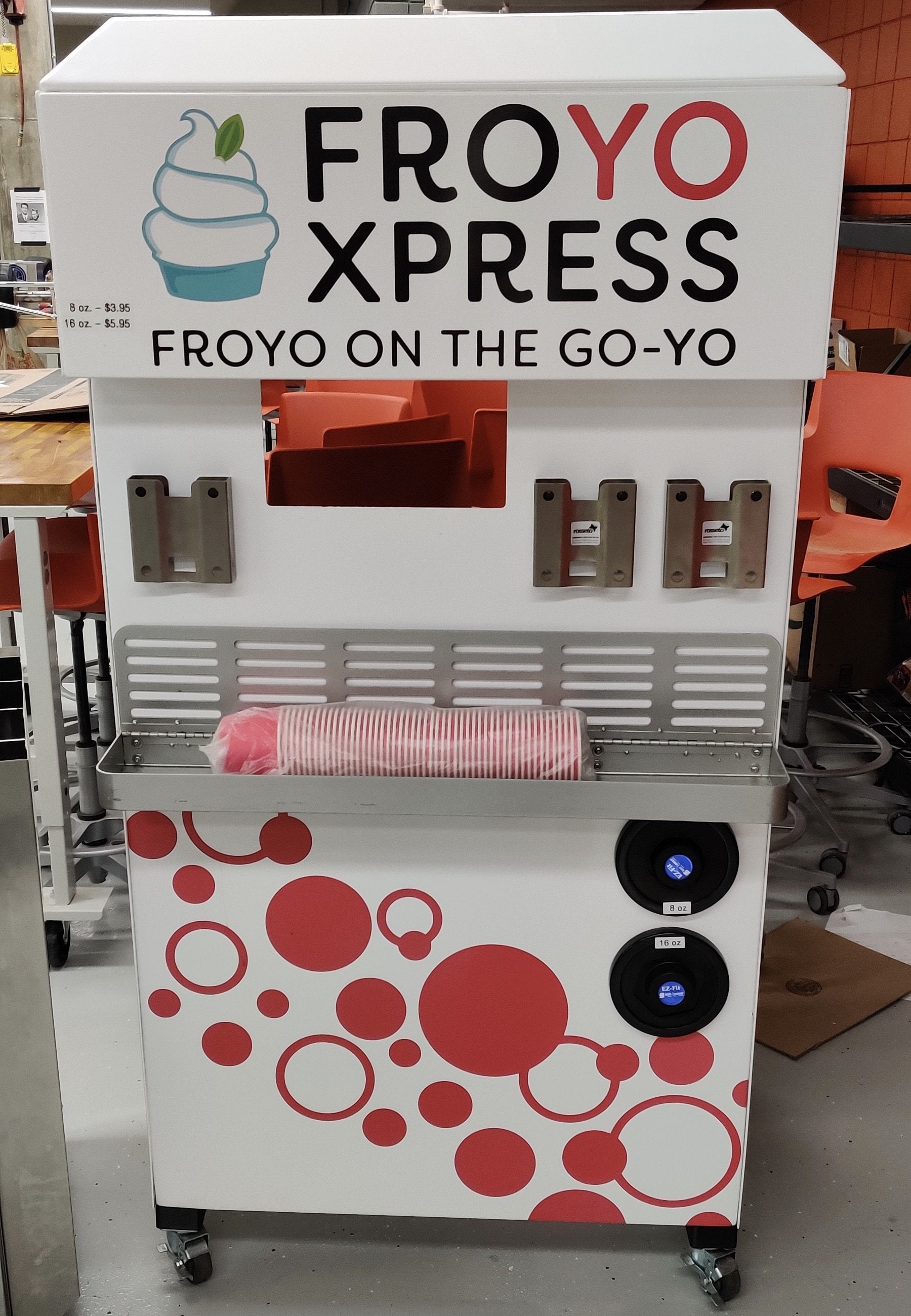 Soft Serve Machine KIOSK w Taylor C723 1ph air- Frozen Yogurt & Soft Serve Machines -TurnKeyParlor.com