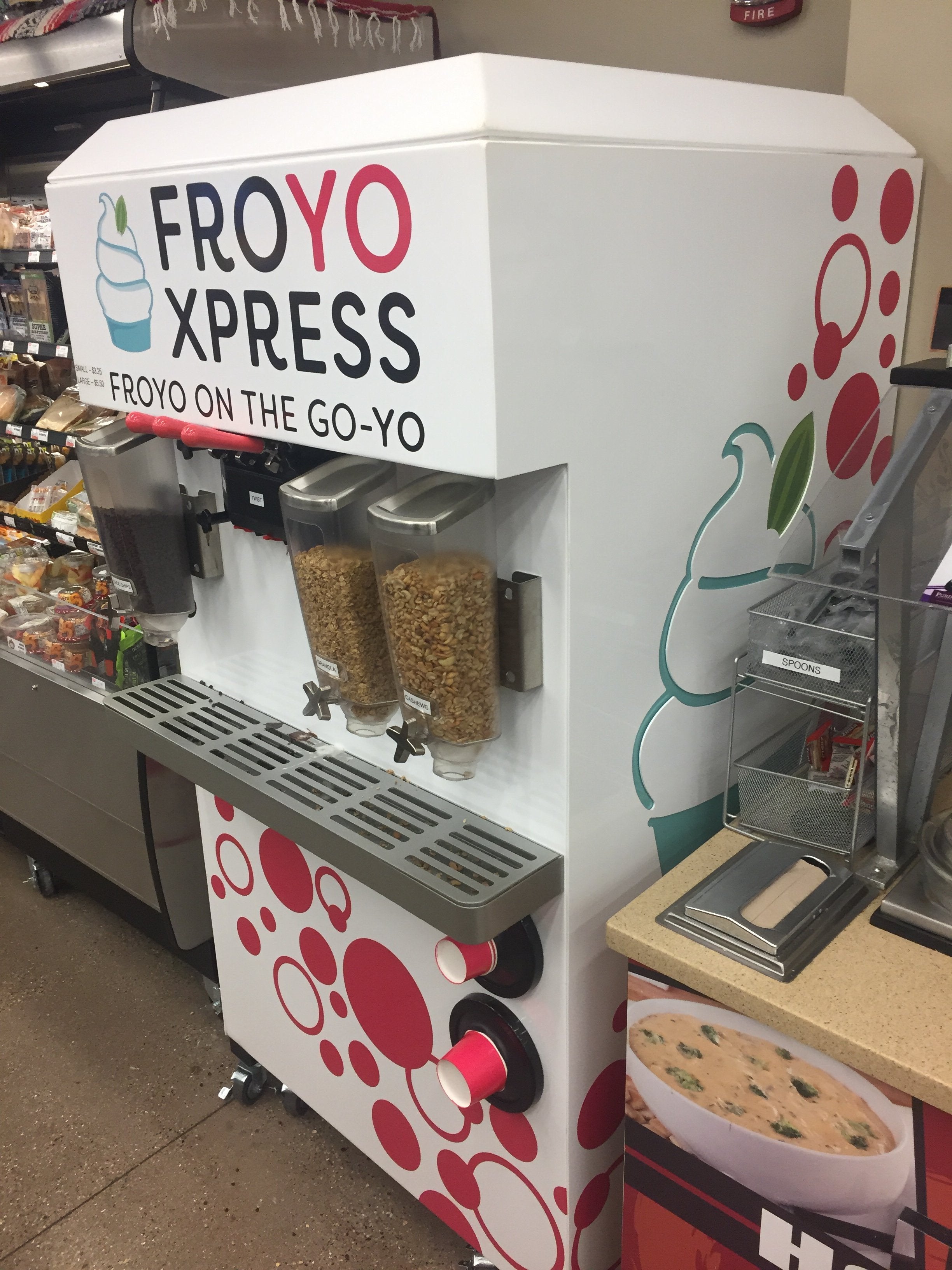 Soft Serve Machine KIOSK w Taylor C723 1ph air- Frozen Yogurt & Soft Serve Machines -TurnKeyParlor.com