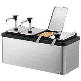 Topping Bar with Pumps and Ladles
