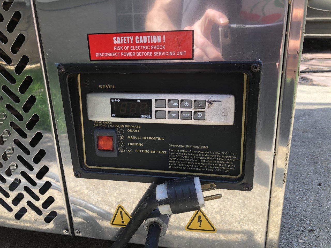 Used 2013 Aspen Deluxe 12 pan Sevel Gelato Case