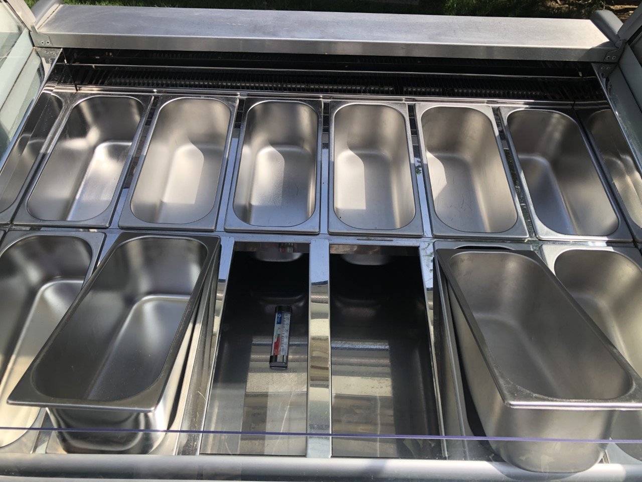 Used 2013 Aspen Deluxe 12 pan Sevel Gelato Case