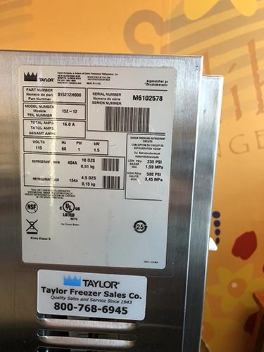 USED 2016 Taylor 152