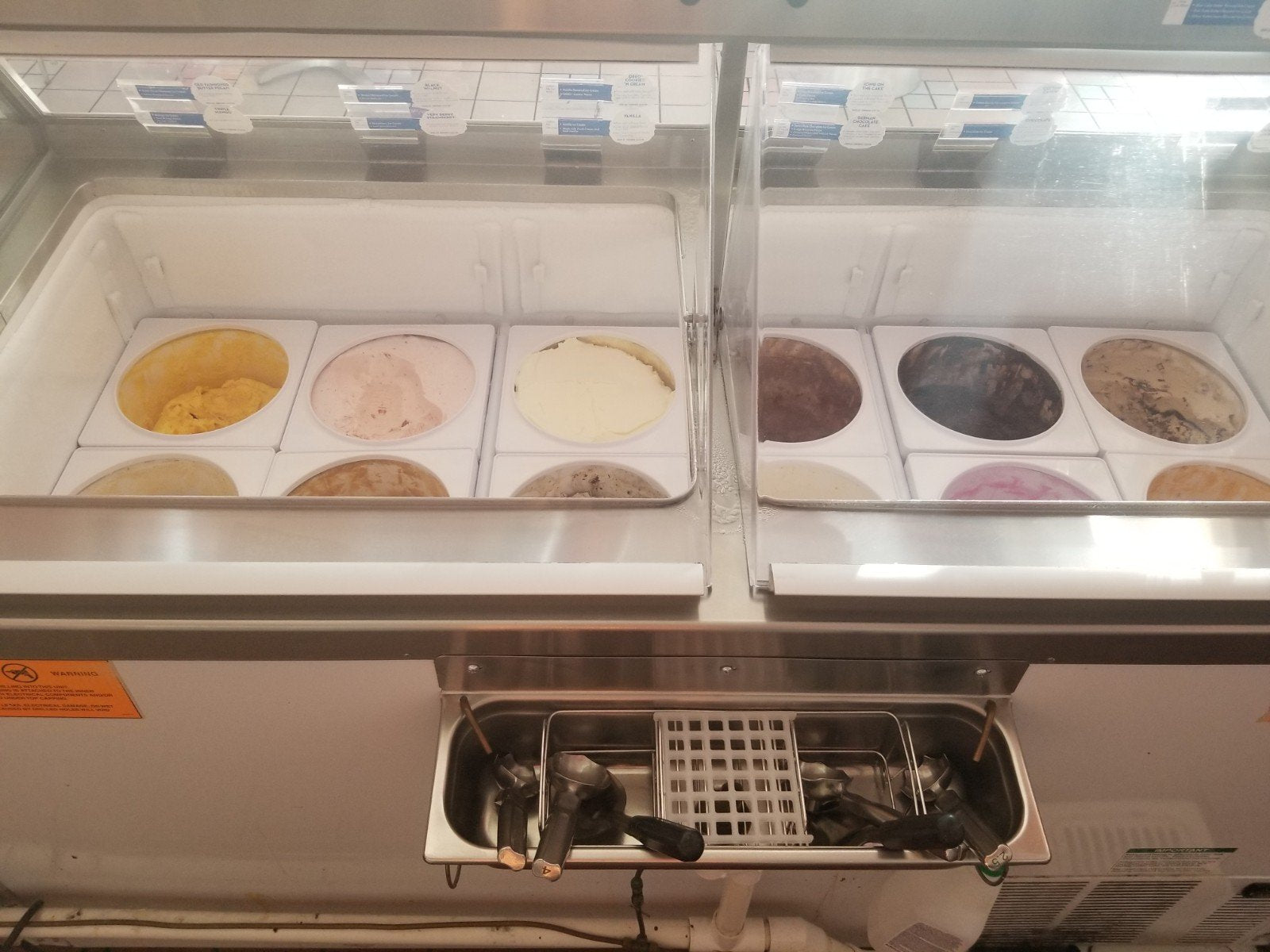 USED Global KDC67 12 tubs Dip Cabinet