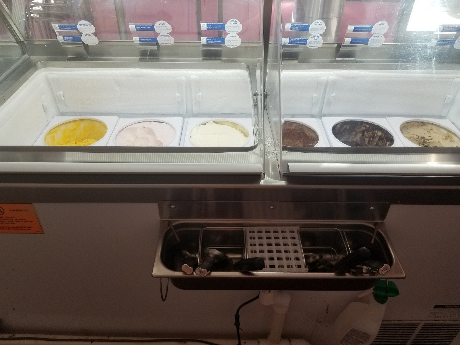 USED Global KDC67 12 tubs Dip Cabinet