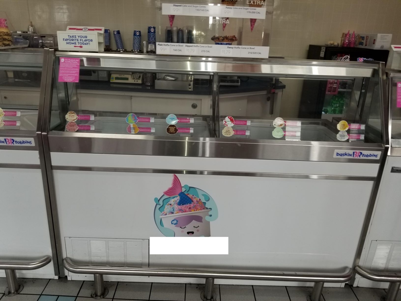 USED Global KDC67 12 tubs Dip Cabinet