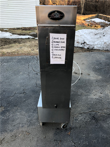 Used Taylor 8756 Pressurized Soft Serve Machine with Flavorburst- Frozen Yogurt & Soft Serve Machines -TurnKeyParlor.com