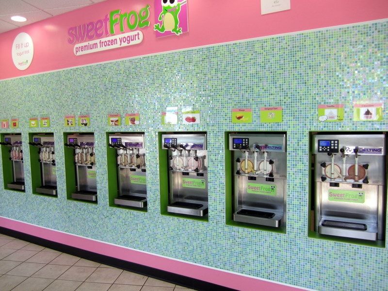 What equipment do I need to start a frozen yogurt store?