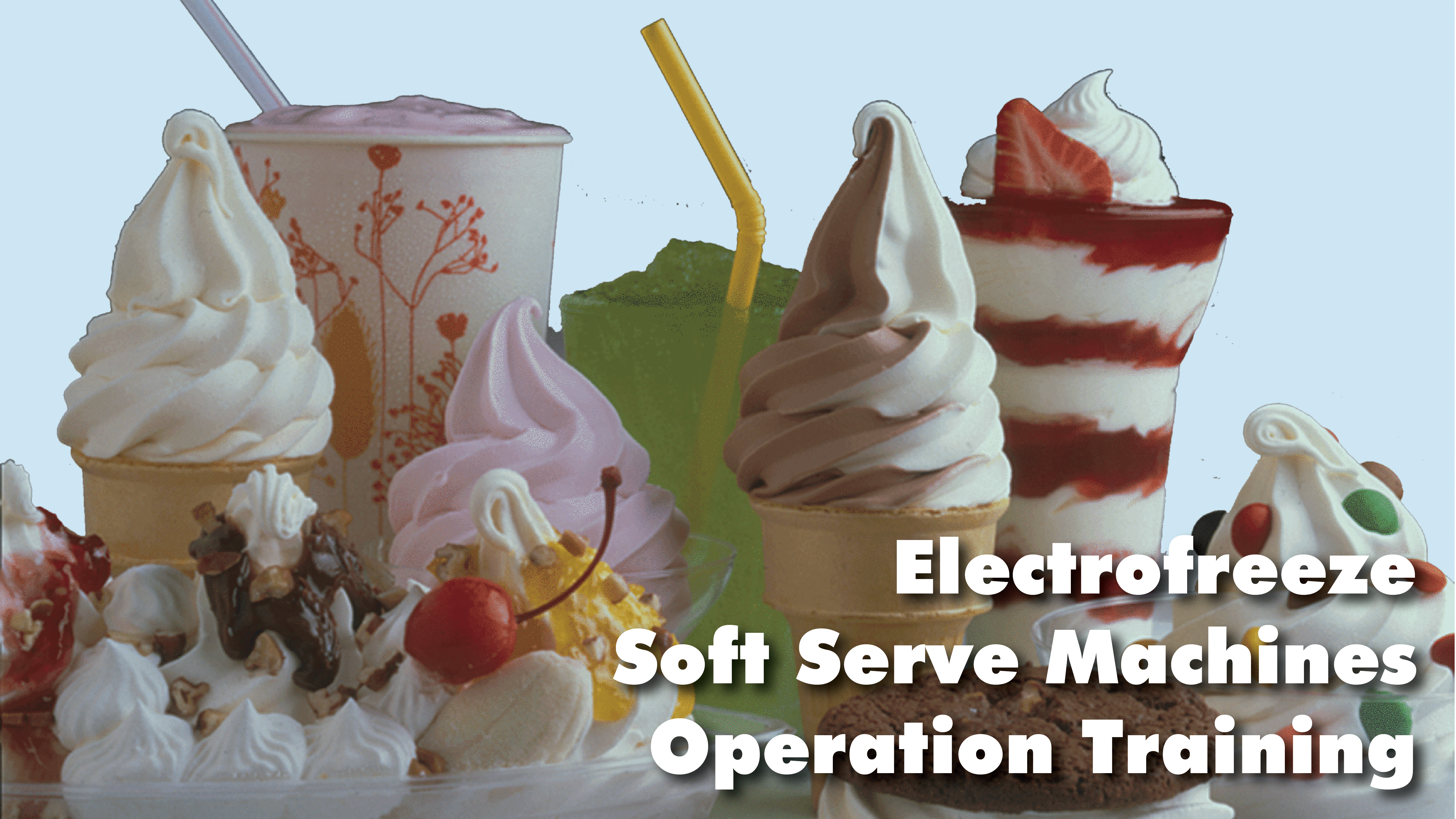 Electrofreeze Soft Serve Machines: Training