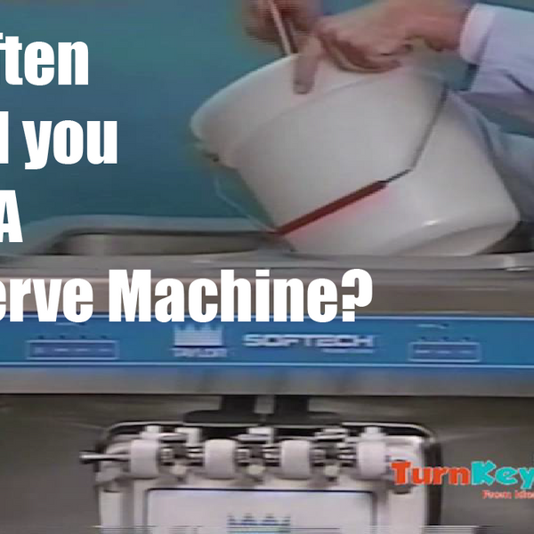 taylor soft serve ice cream machine cleaning