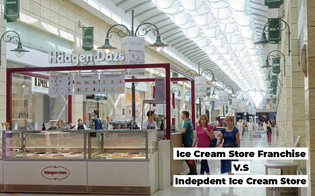 Ice Cream Store Franchise vs. Independent