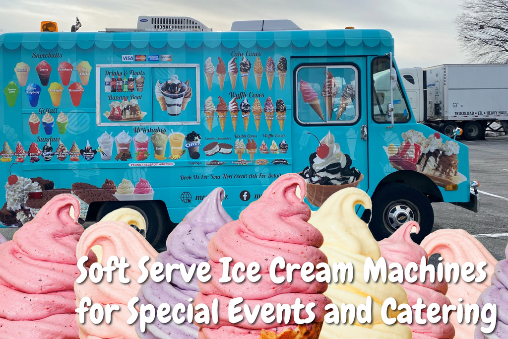 Soft Serve Ice Cream Machines for Special Events and Catering