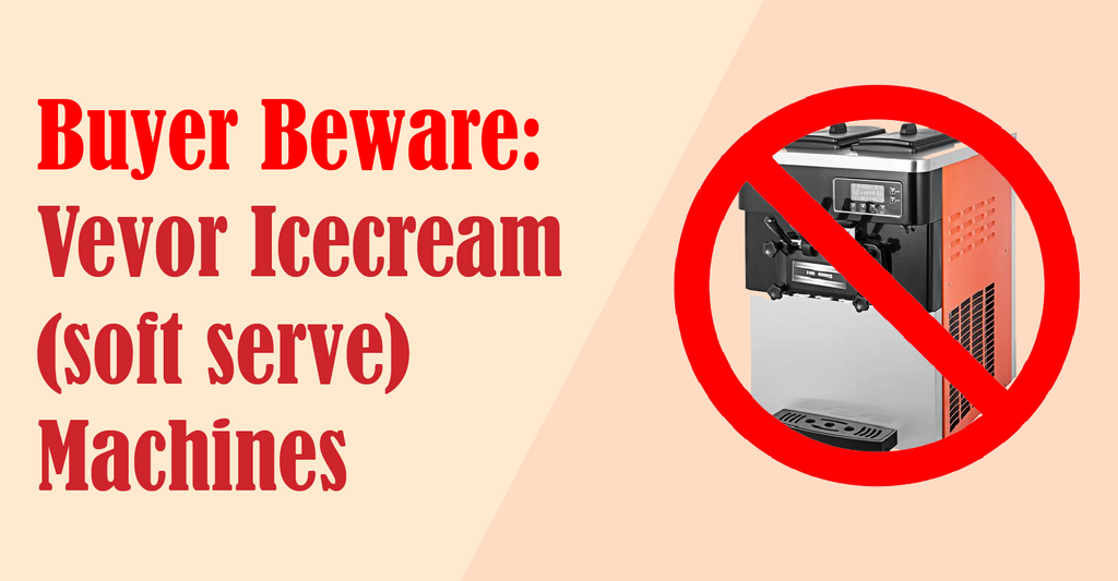 Review for Vevor Soft Serve Ice Cream Machines