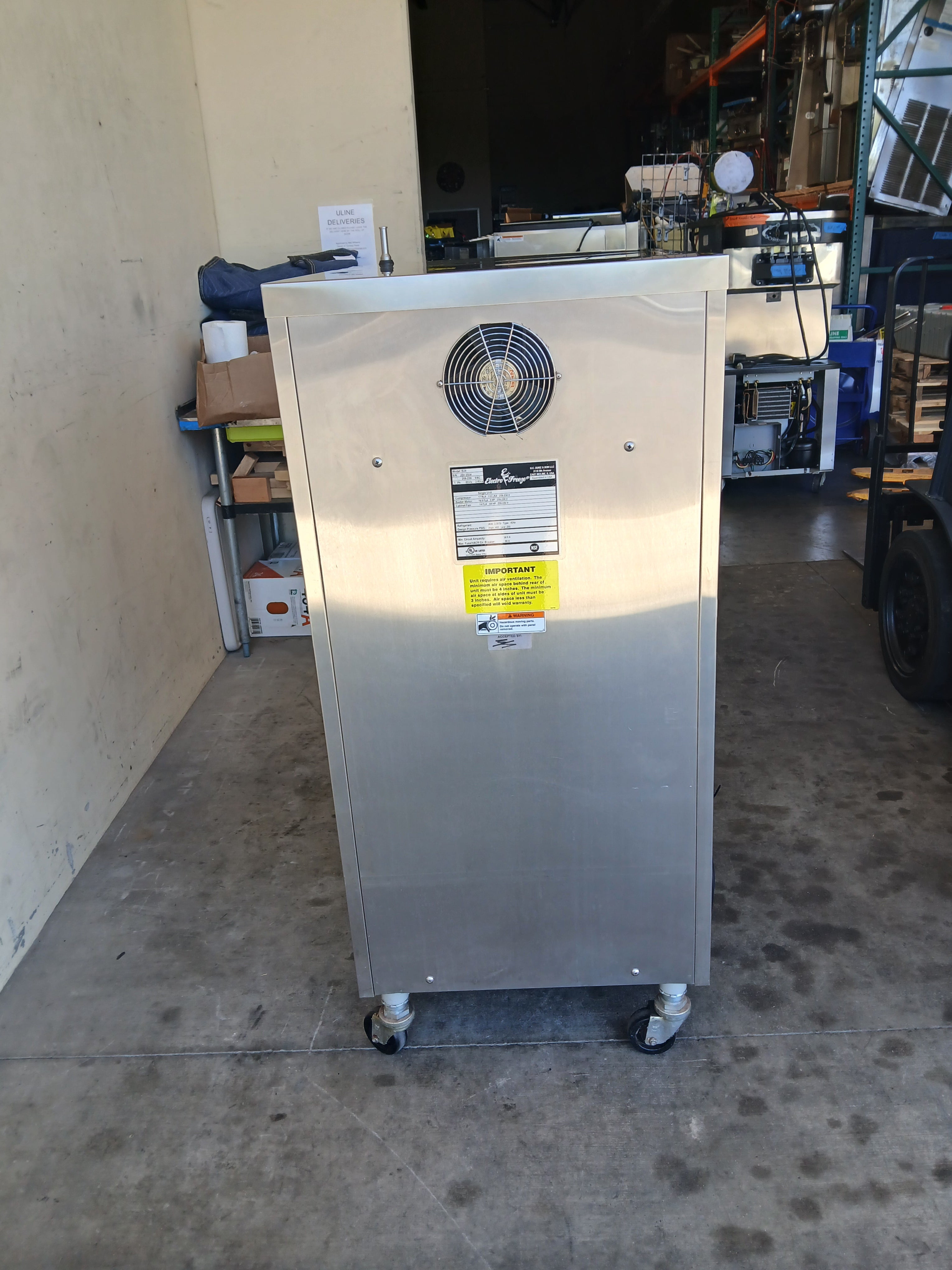 2016 Electrofreeze B24 – Water Cooled – 1-Phase (220V)