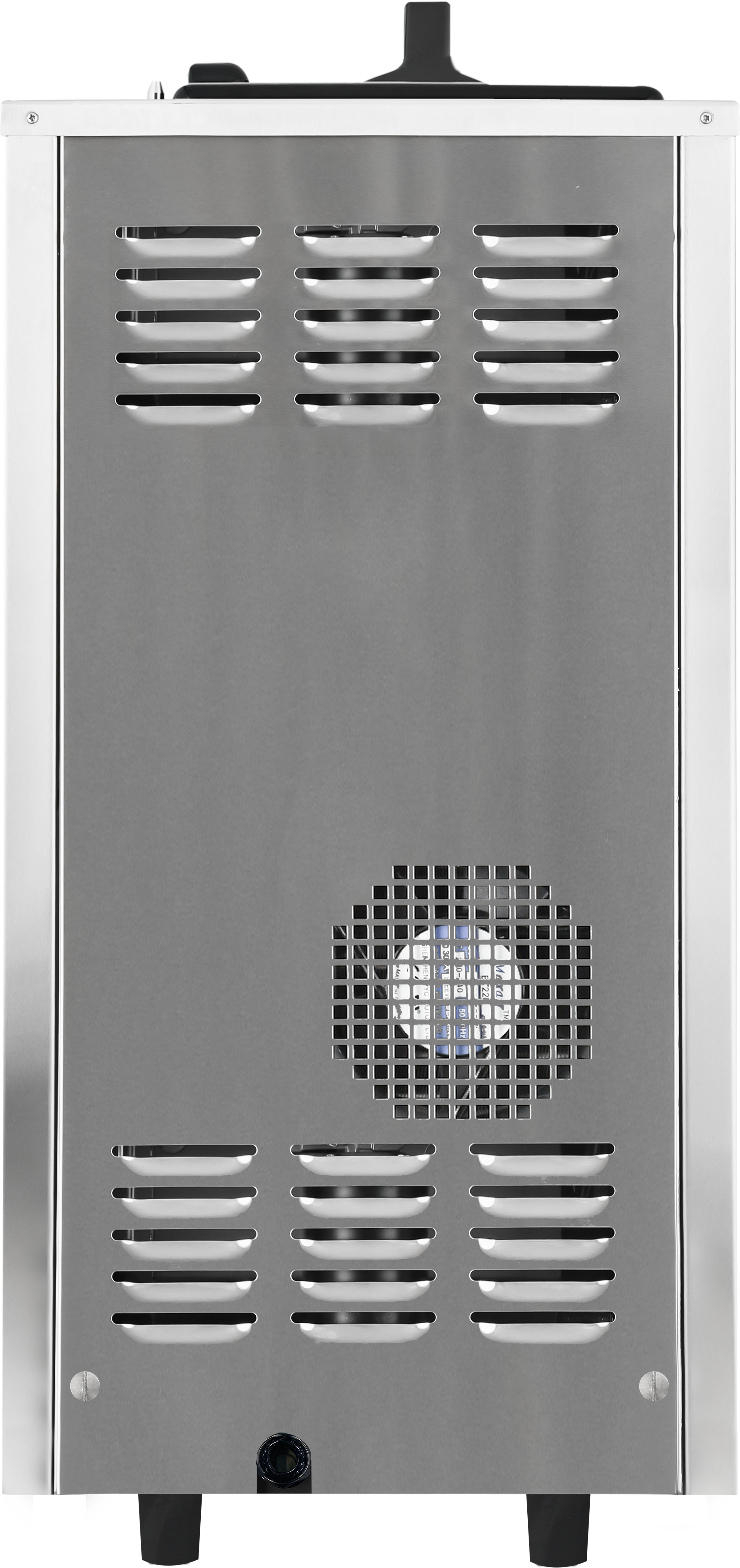 Spaceman 6236-C Gravity-Fed Single Flavor High Output Countertop Soft Serve Ice Cream Machine with 1 Hopper - 208-230V