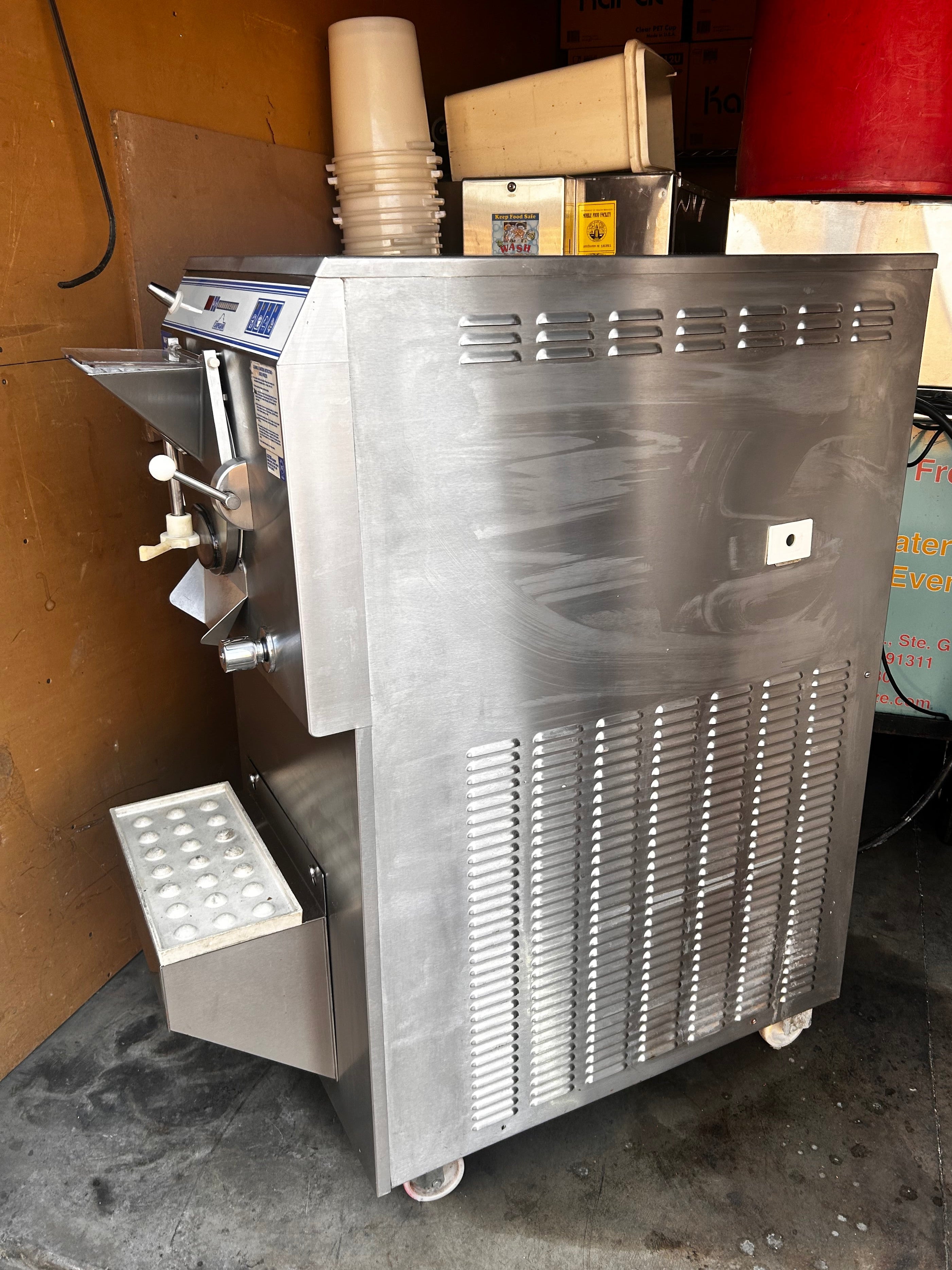 Used 37qt Carpgiani LB1002-G  Batch Freezer
