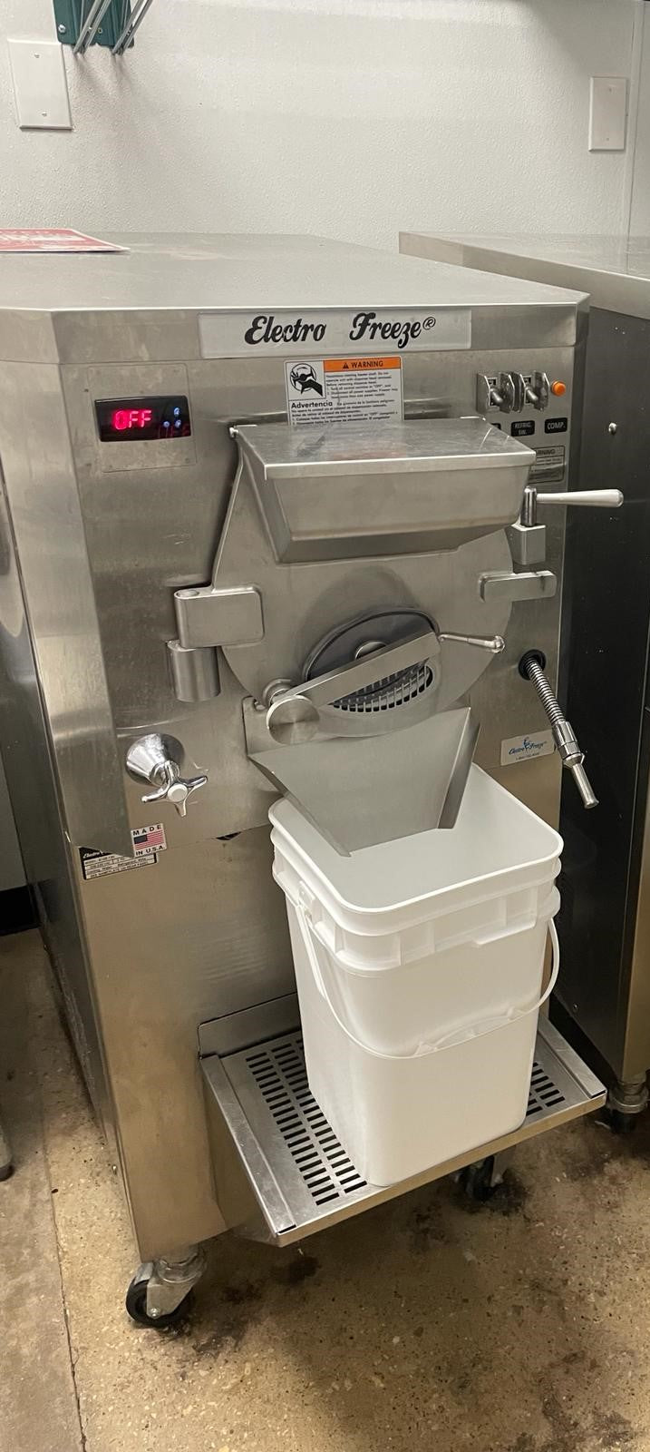 2021 Electro Freeze B12 3ph water cooled commercial ice cream batch maker