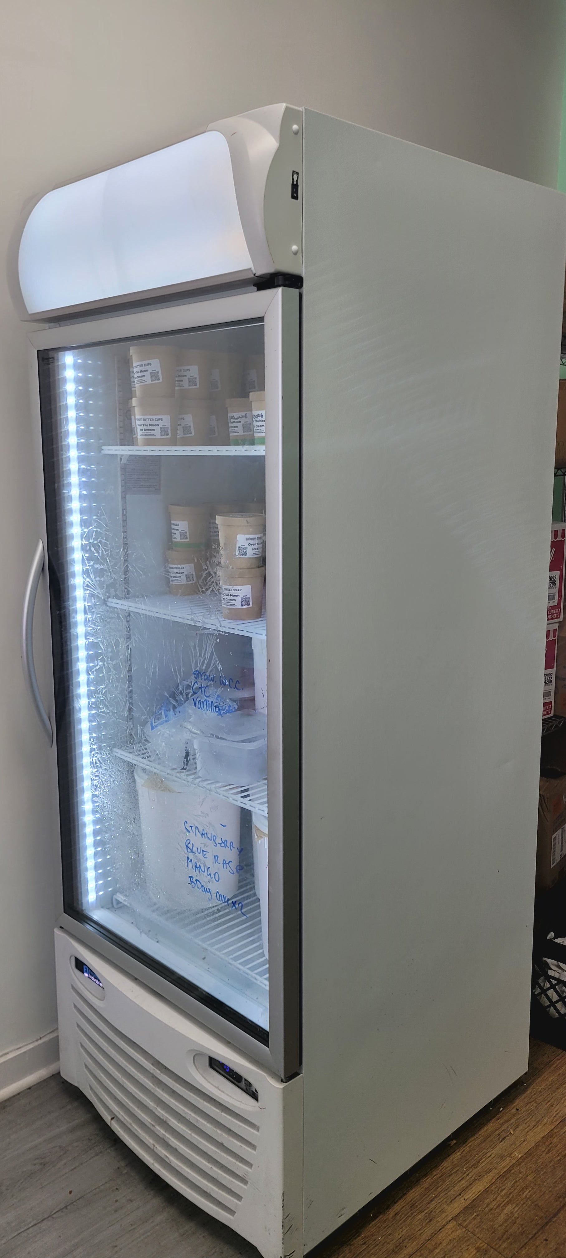 2022 Electrofreeze B24 batch freezer and assorted ice cream store equipment