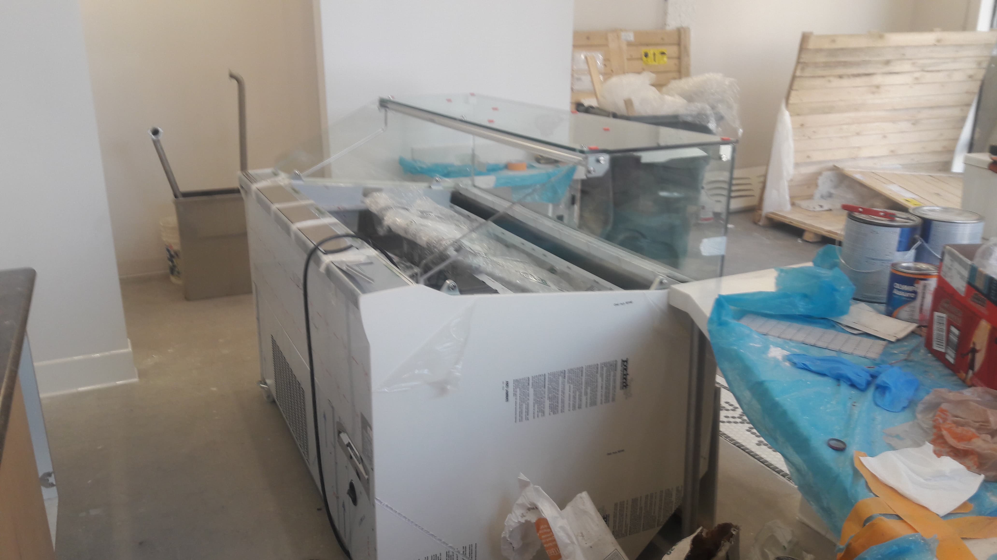 2017 Oscartek GIAGEL 18 pan Gelato Case