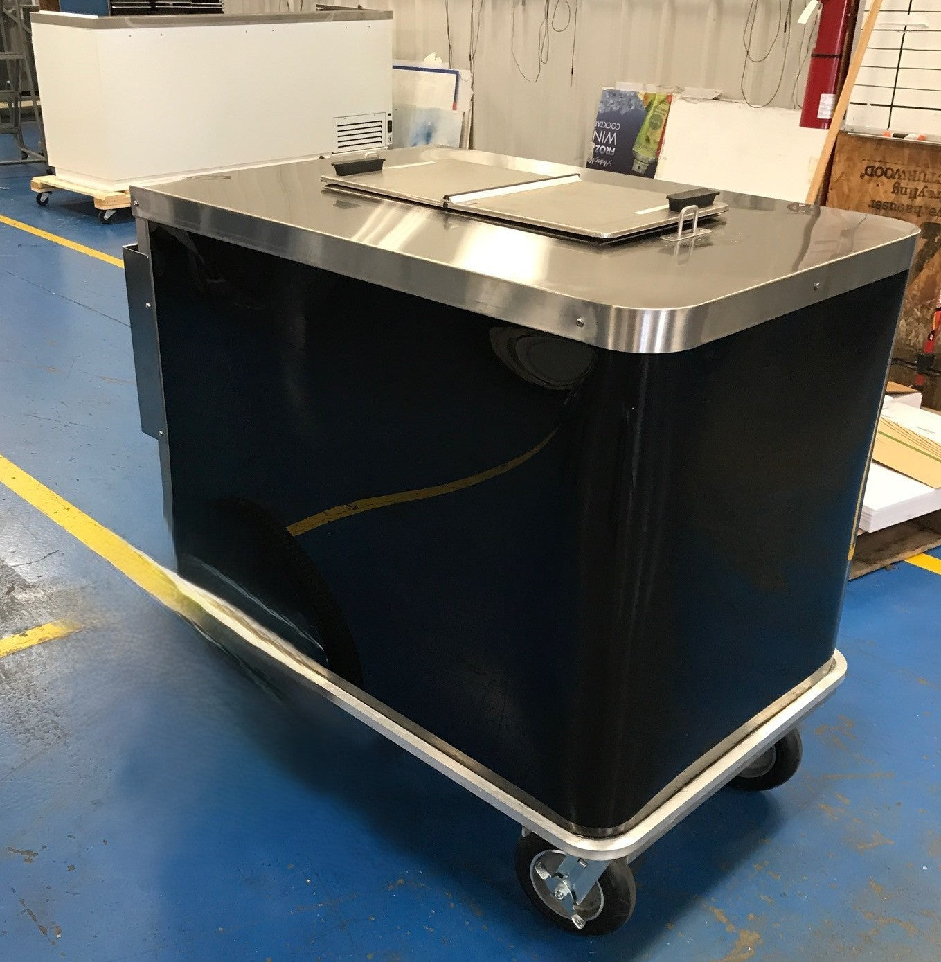 Nelson - BDC6RC Cold Plate  Popsicles Cart