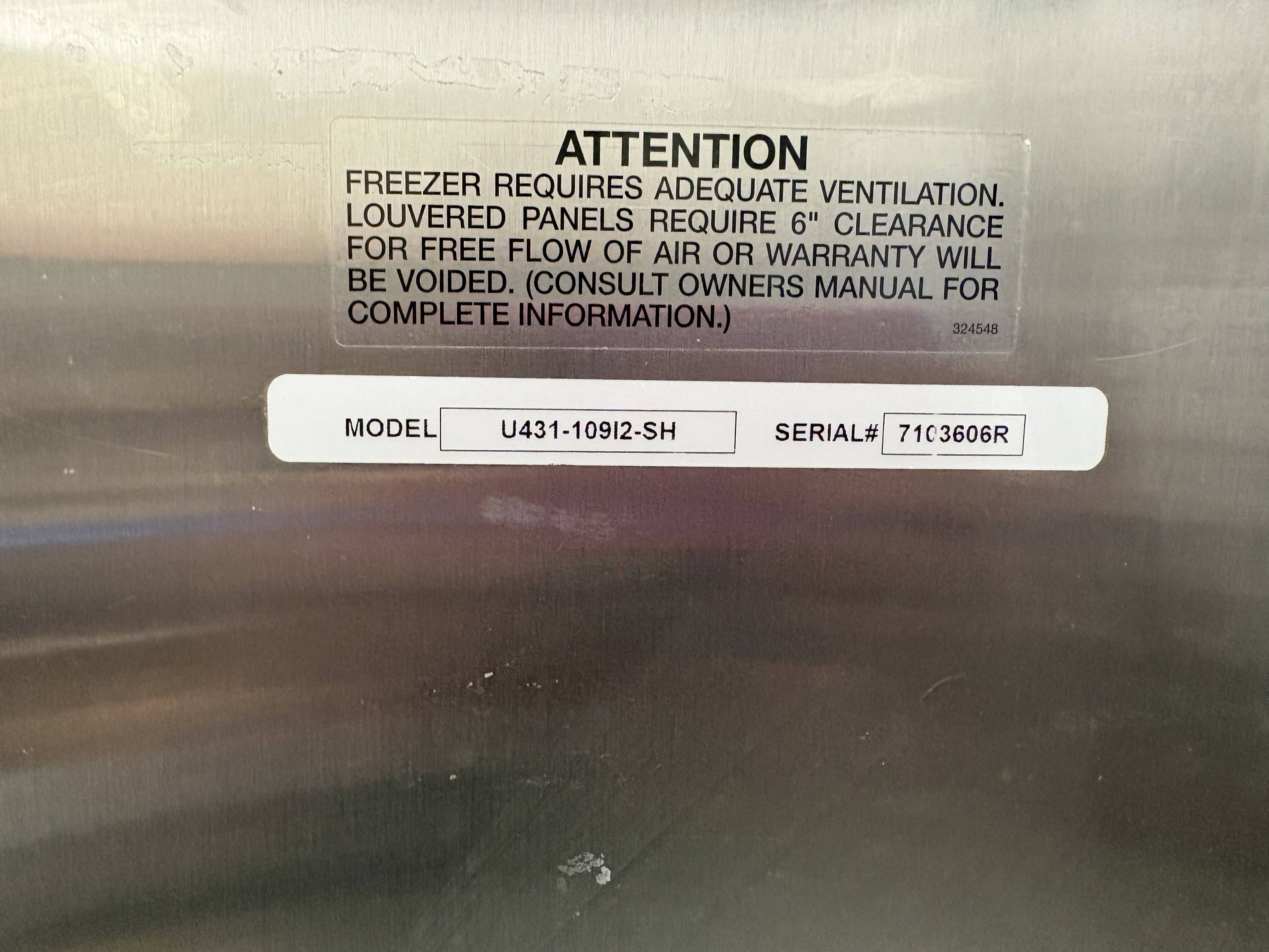 2019 Stoelting U431-10912-SH – Water Cooled – 3-Phase