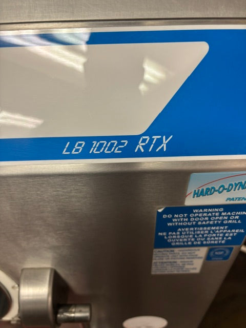 2017 37qt Carpgiani LB1002-RTX-G  Batch Freezer