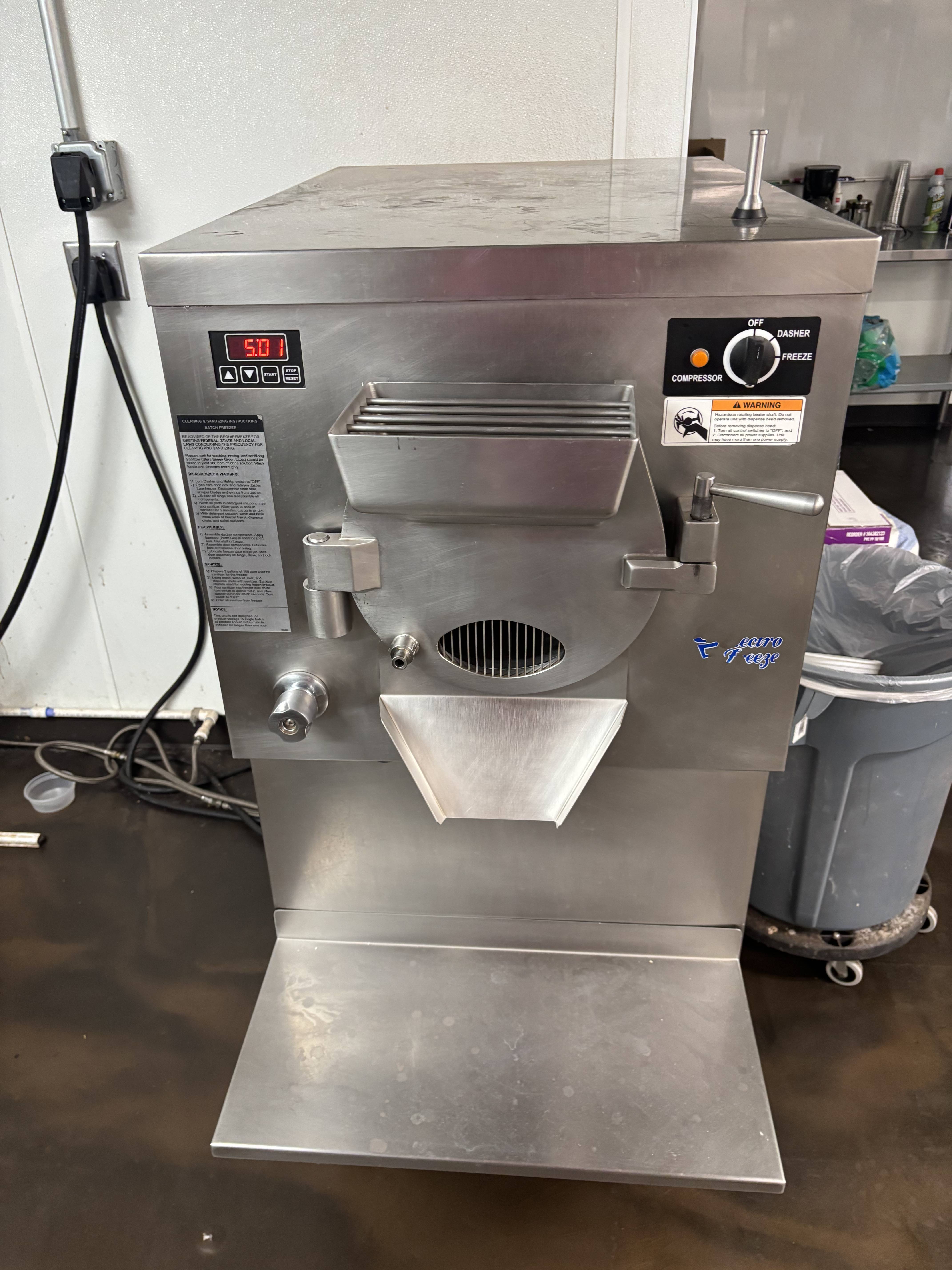 2016 Electrofreeze B24 – Water Cooled – 1-Phase (220V)