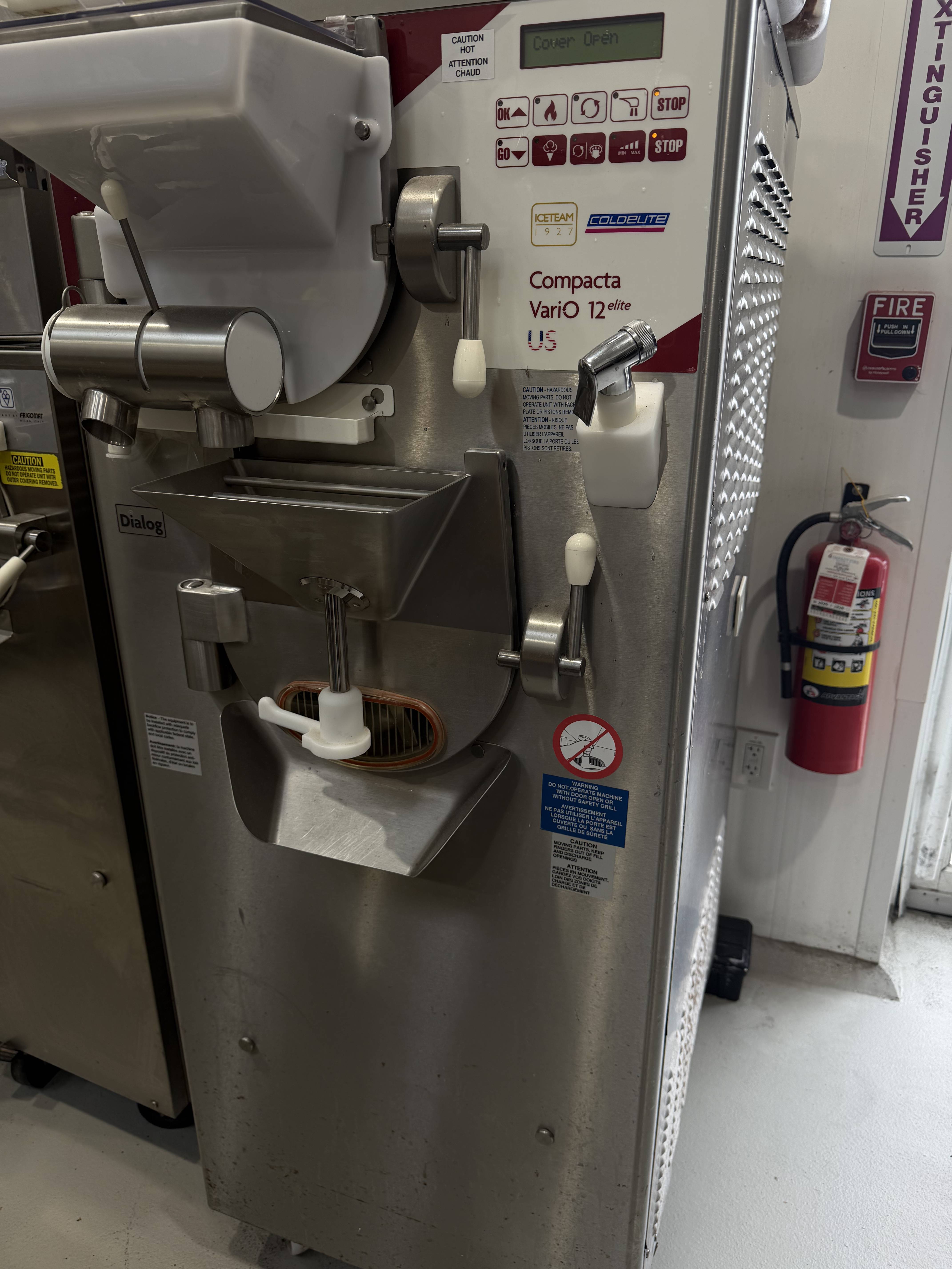 2021 Cattabriga Coldelite Vario 12 Elite  Batch Freezer & Pasteurizer20 Quart