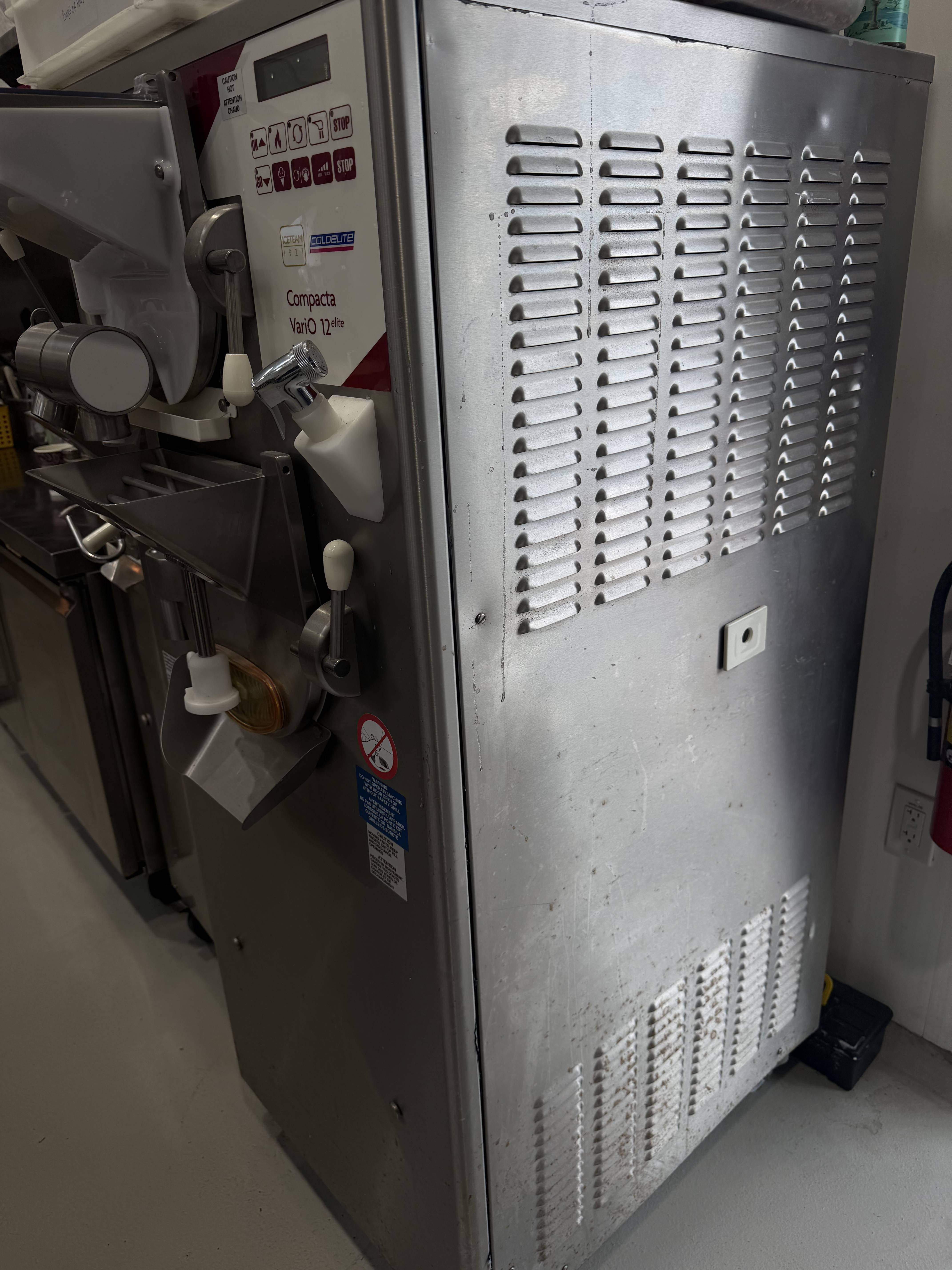 2021 Cattabriga Coldelite Vario 12 Elite  Batch Freezer & Pasteurizer20 Quart