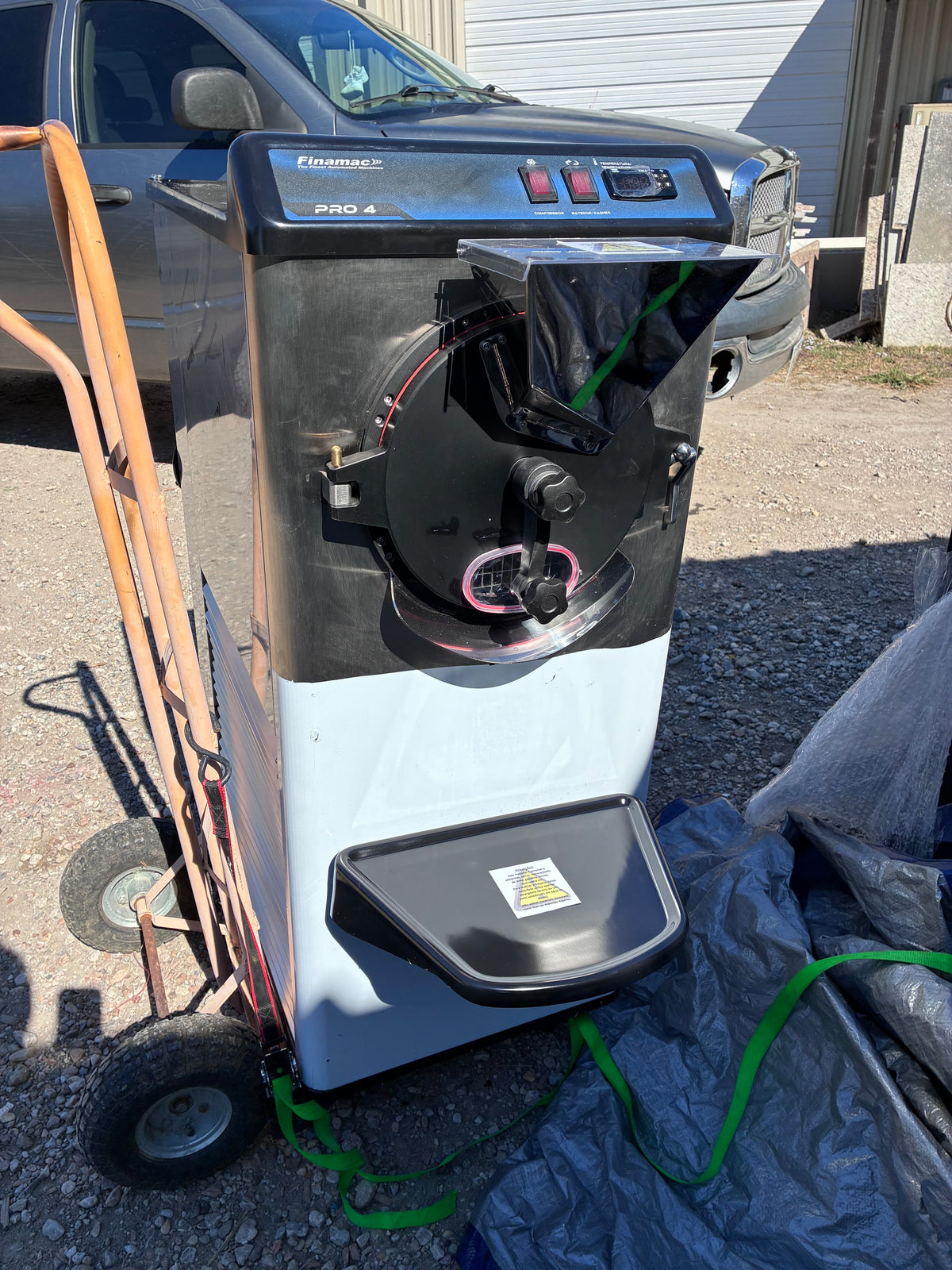 Never Used: 2025 Finamac PRO4 Batch Freezer + Pint Filler