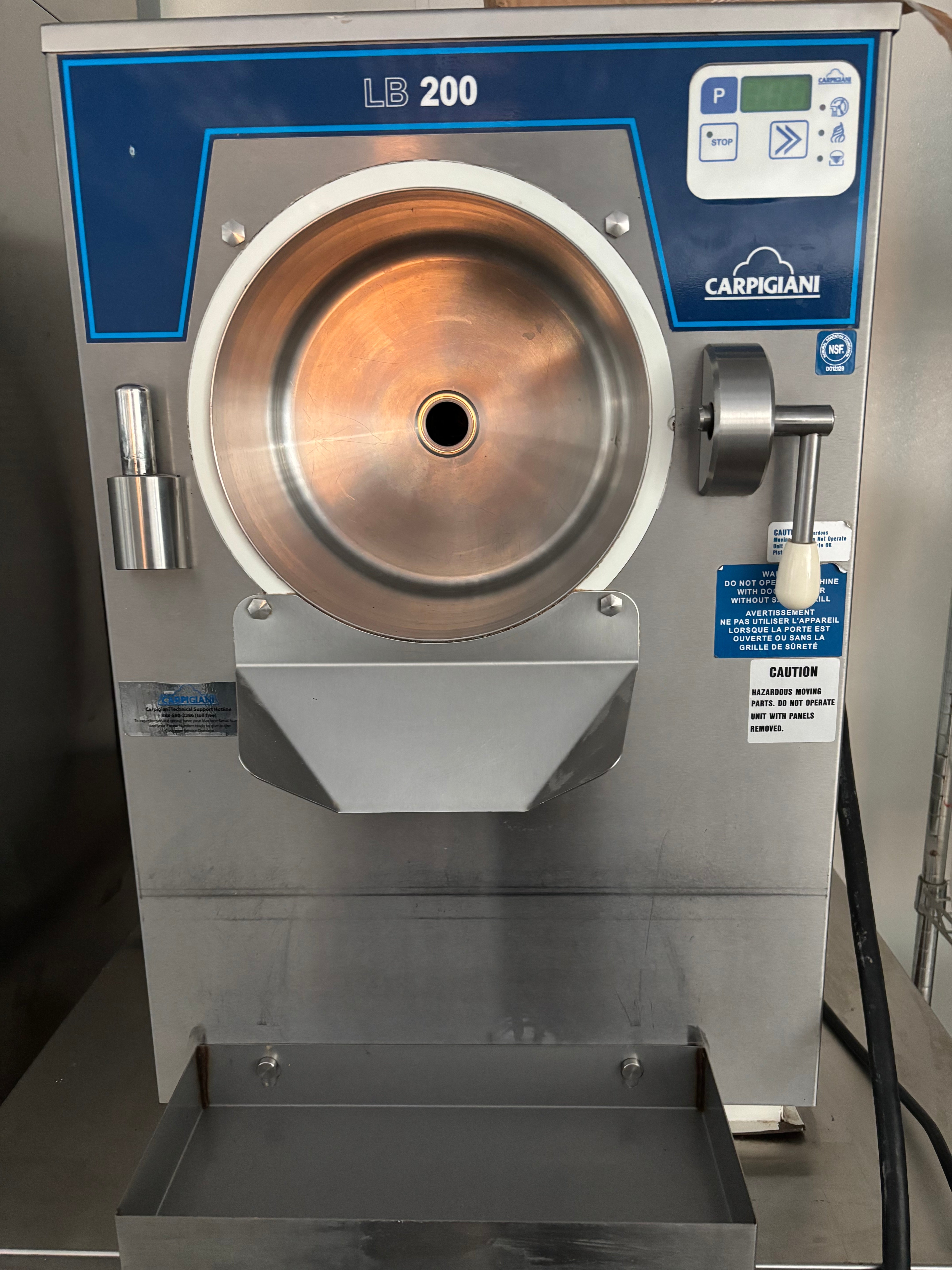 2015 Carpigiani LB200G Tronic 1ph air&nbsp;