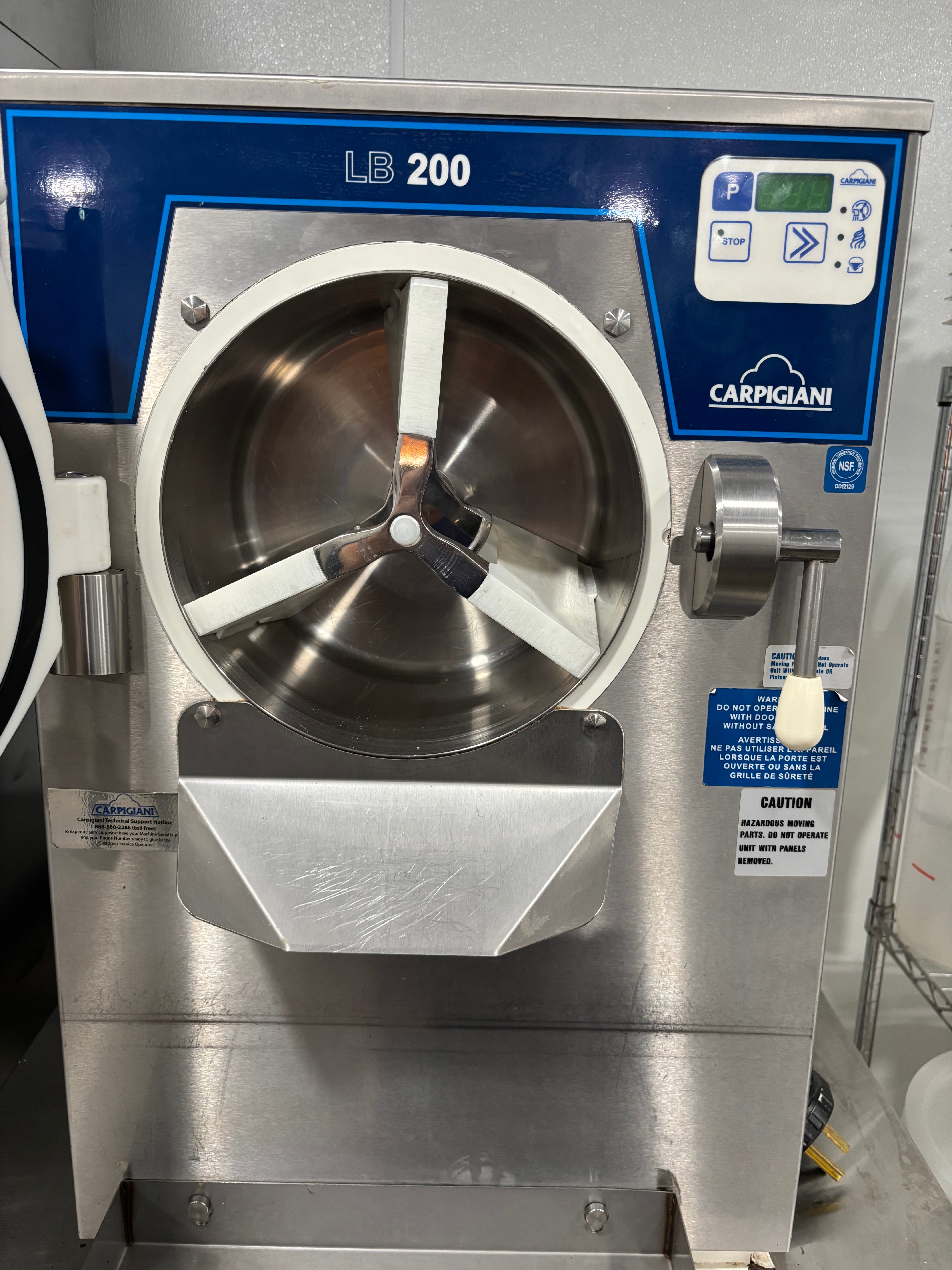 2015 Carpigiani LB200G Tronic 1ph air&nbsp;