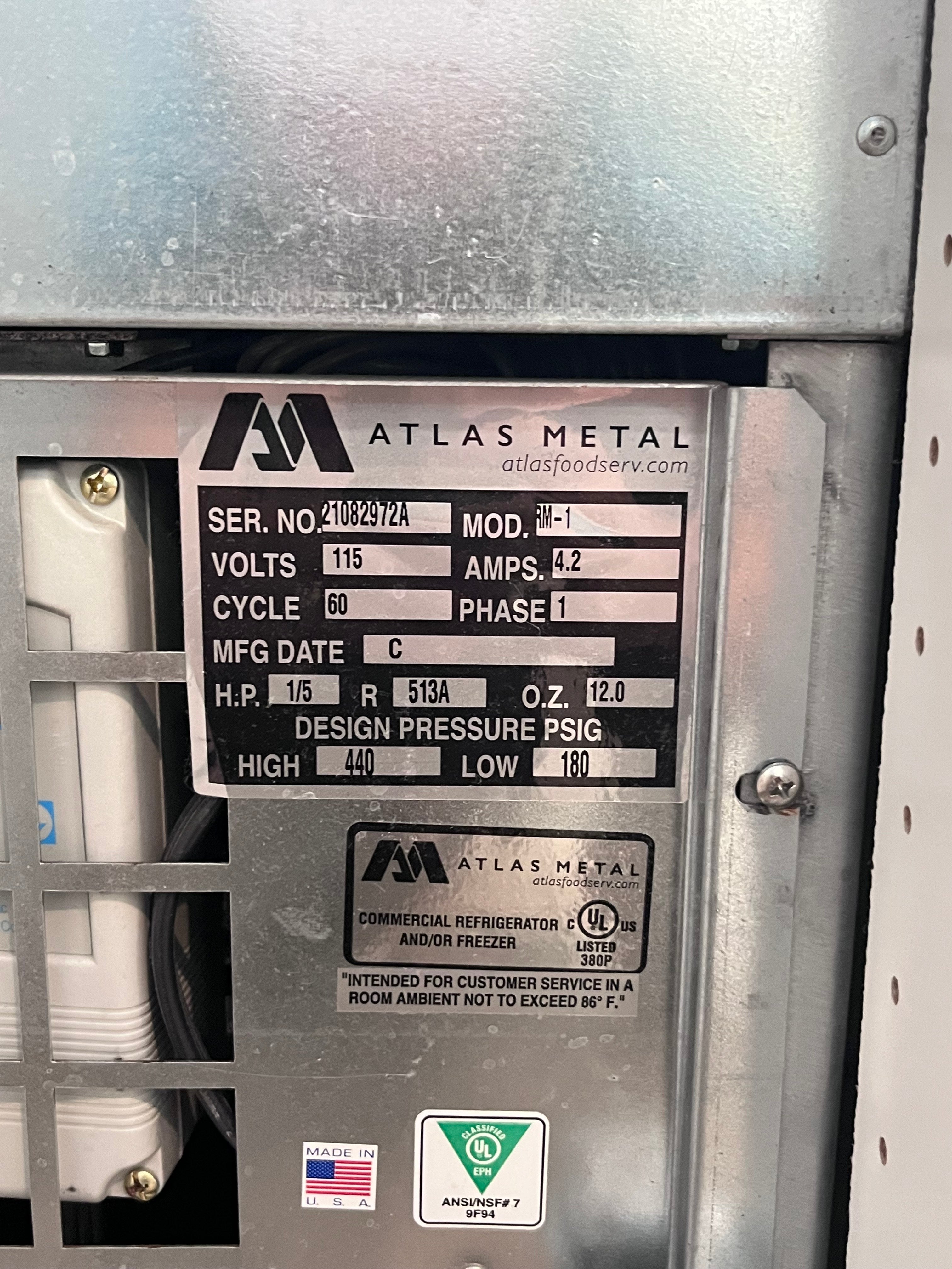 2021 Atlas Metal RM1 Topping bar