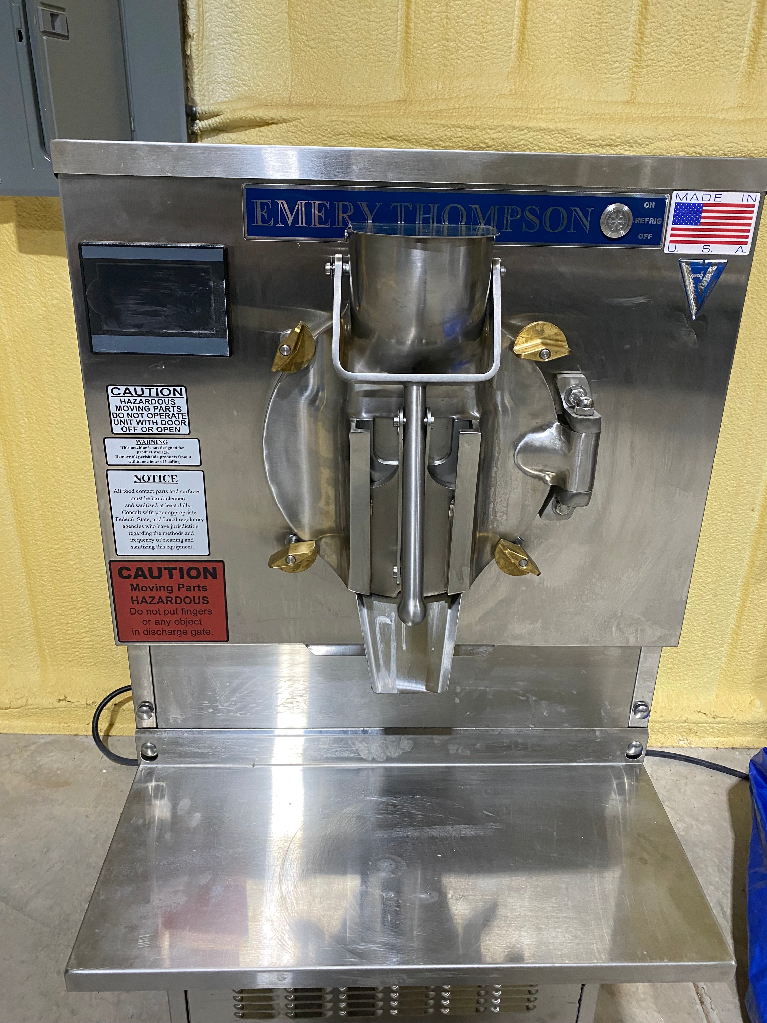 2022 Emery Thompson 24NW-IOC-1 Single Phase Water Cooled Batch Freezer
