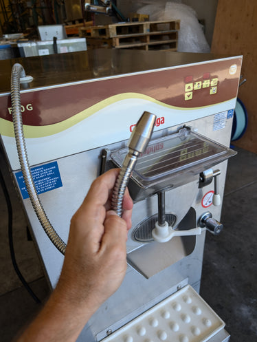 2017 Cattabriga F90 G 20 Quart Gelato Batch Freezer 3 Phase Water Cool