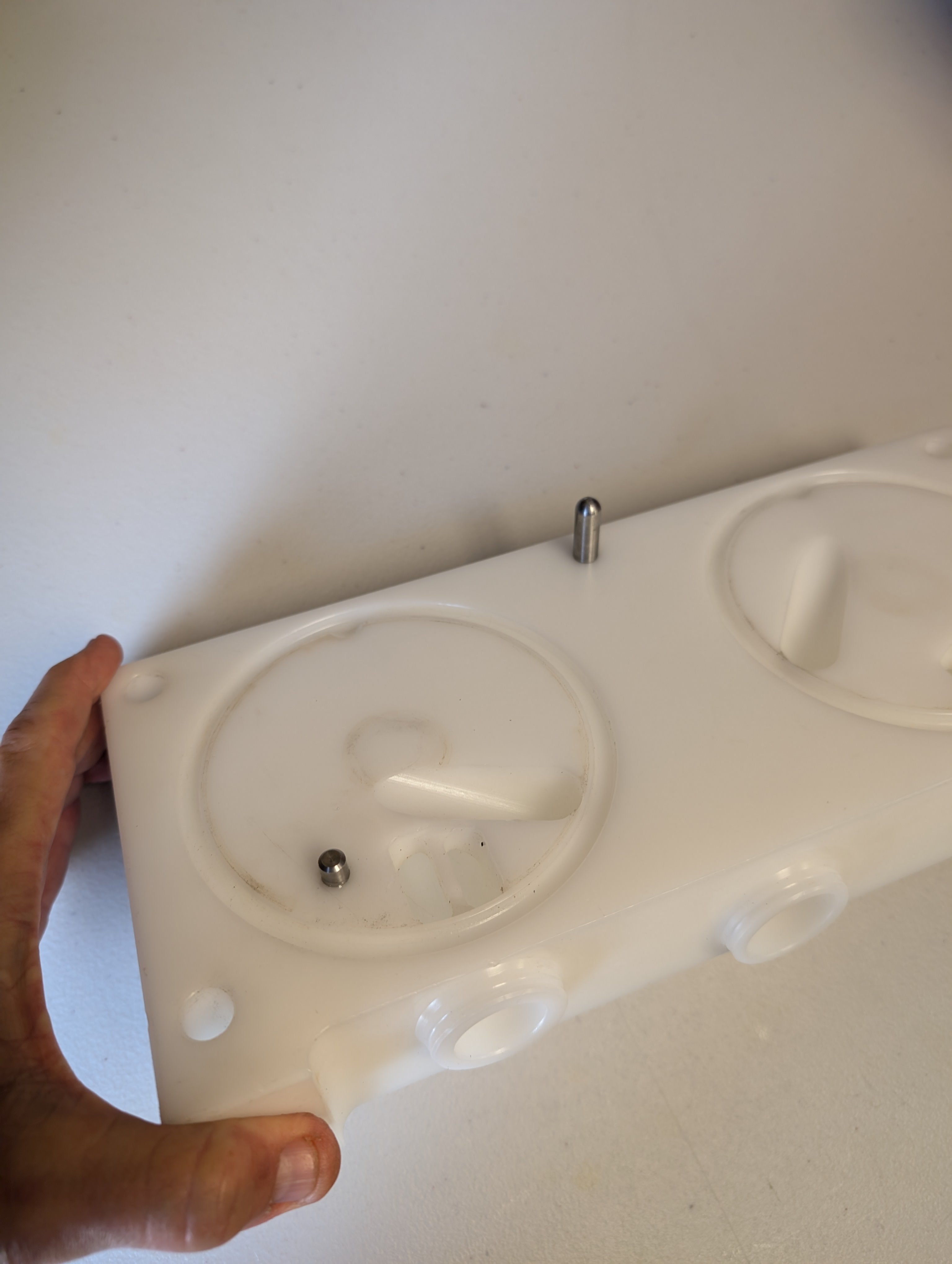 Used Stoelting F231 dispensing door part# 2177428 (white)