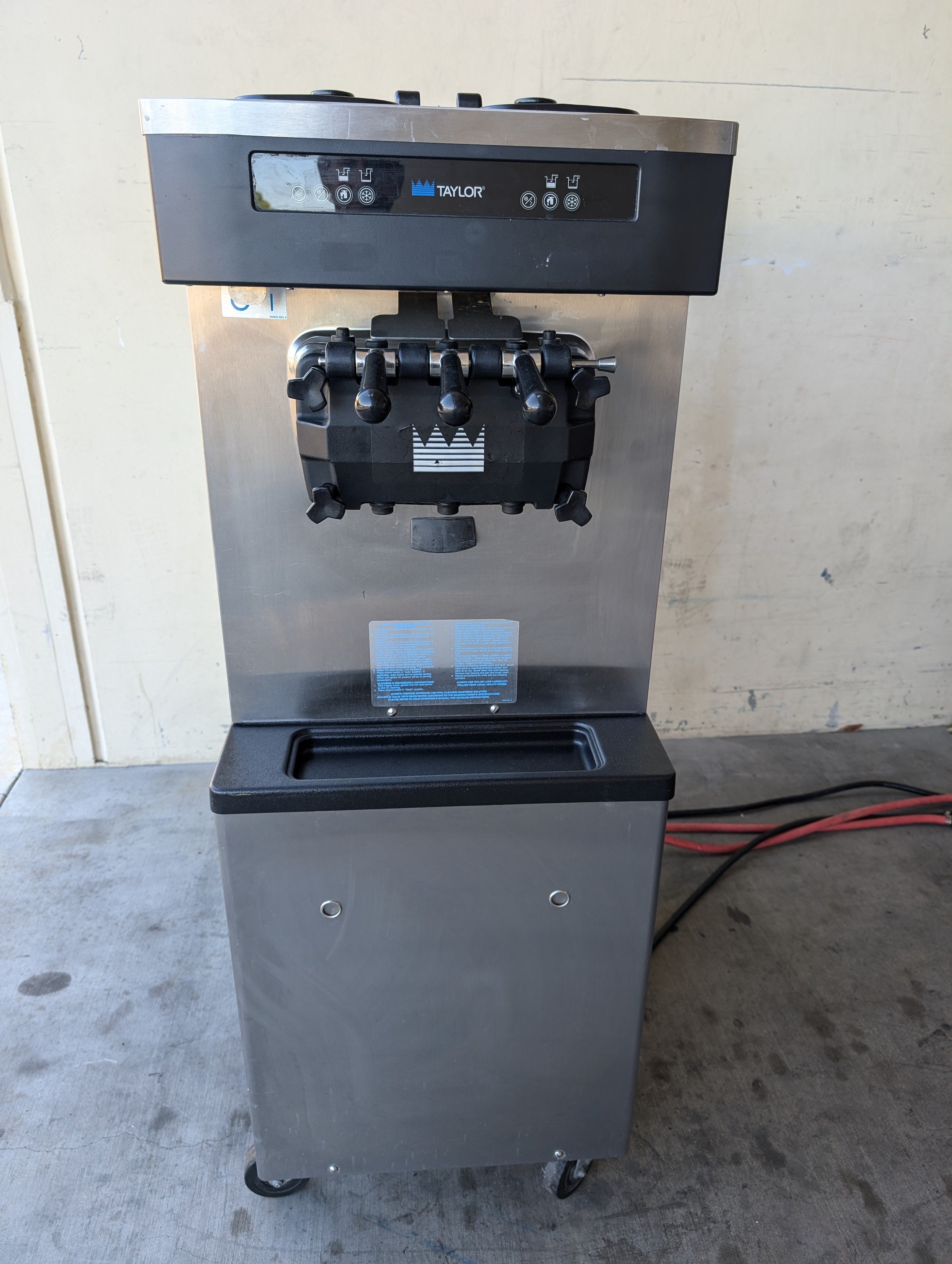 2018 Taylor C794-27 1ph water cooled soft serve machine