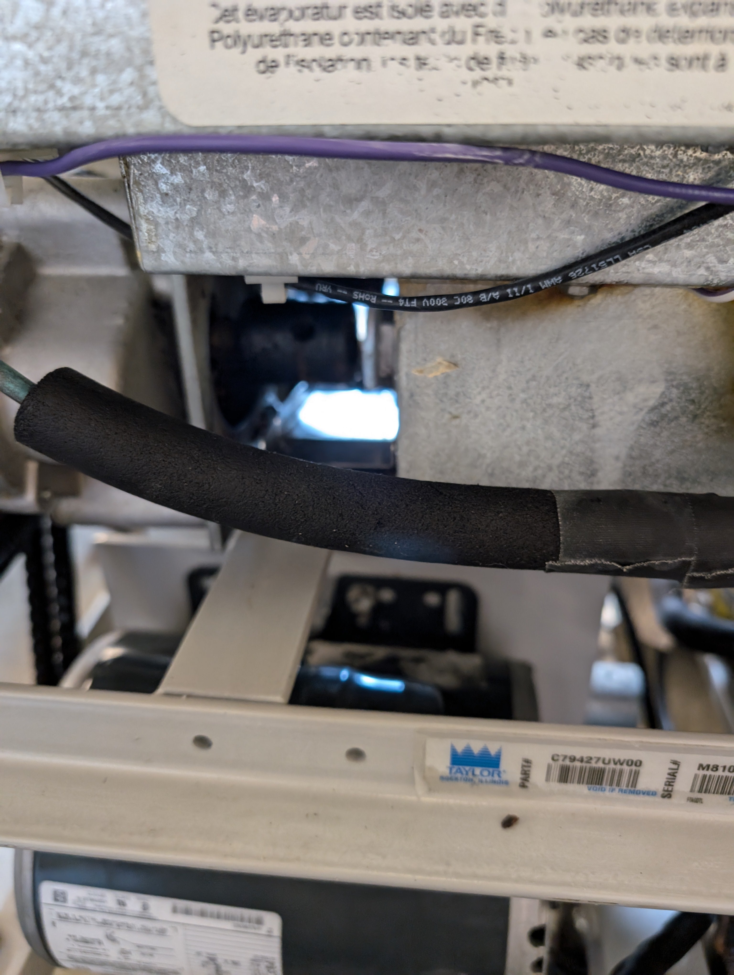 2018 Taylor C794-27 1ph water cooled soft serve machine