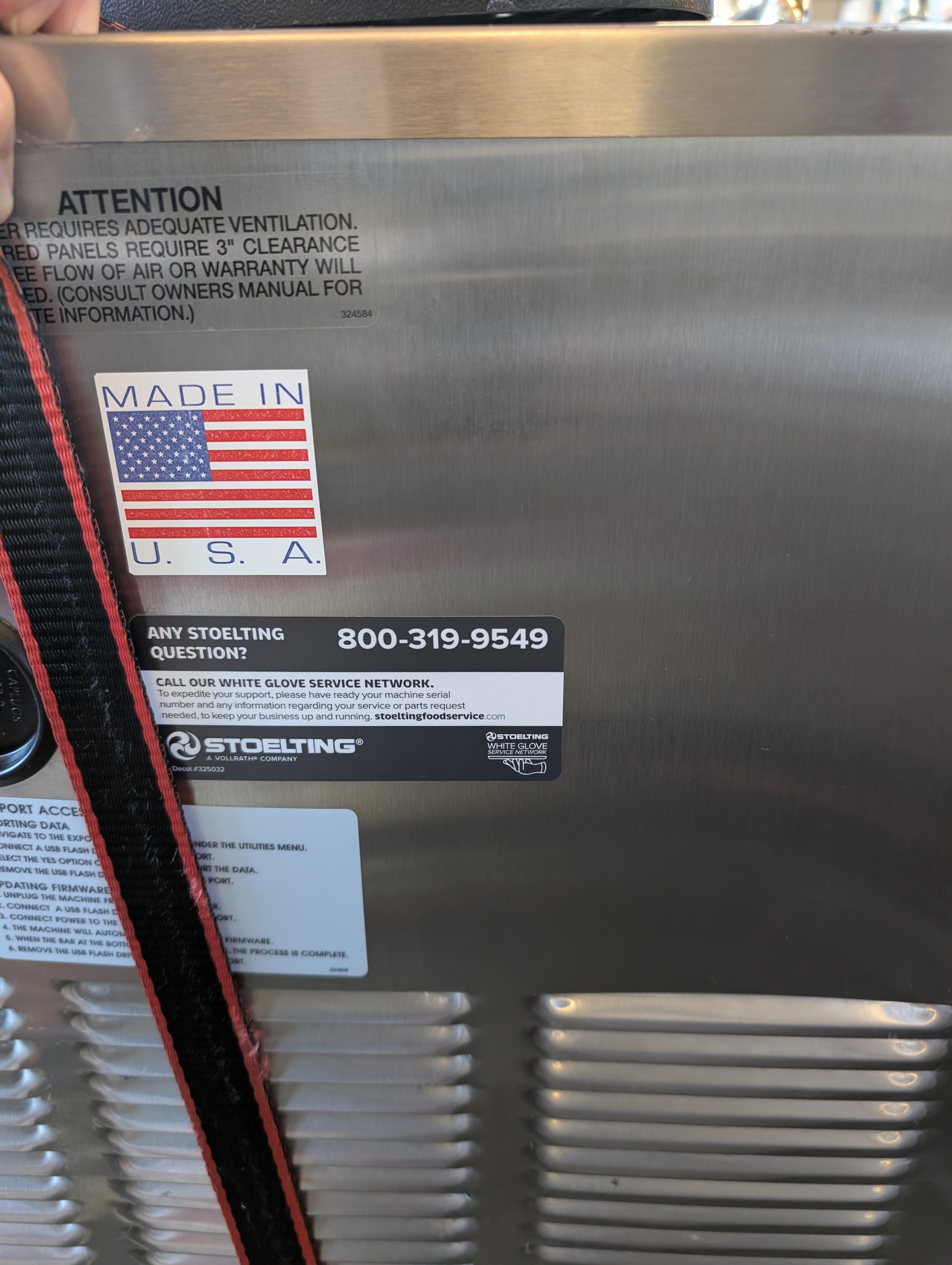 2024 like new Stoelting F131-38I2 Two Flavor Twist Countertop 1ph air