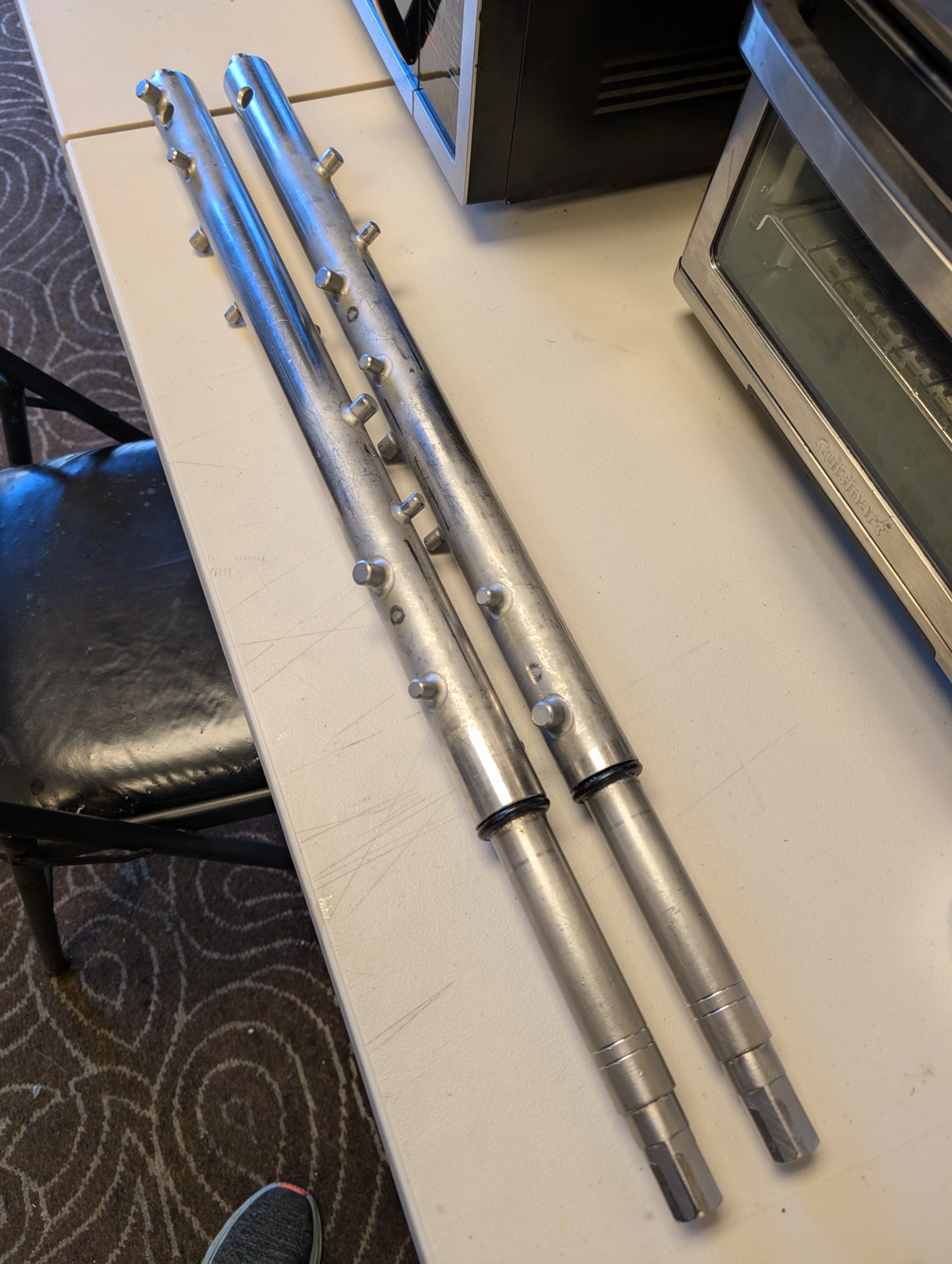 Pair of Stoelting Auger 4151178 Beater Shaft