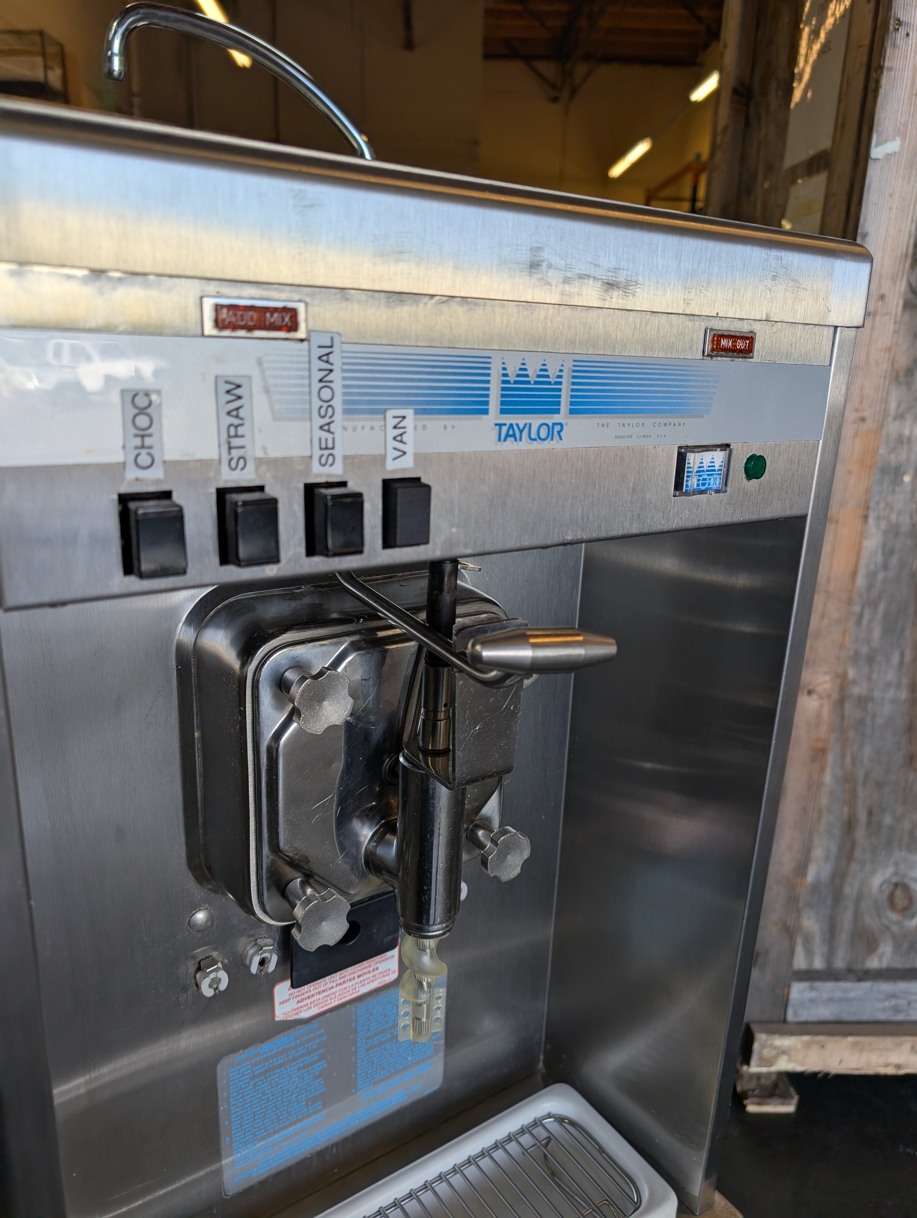 2017 Taylor 60-27 1ph Air Multi Flavor Shake Machine
