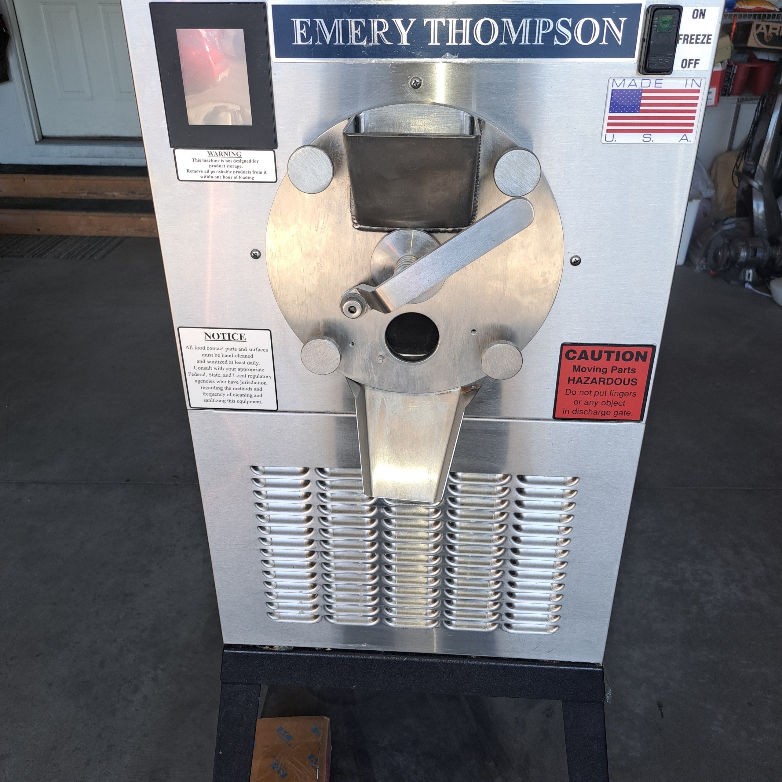 2016 Emery Thompson CB350 1ph air with stand