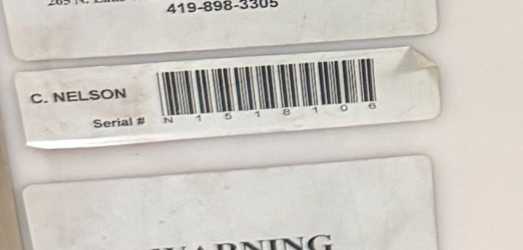 2015 Nelson C323R Raised bottom Cart with Refrigeration