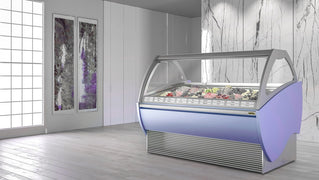 Aspen Deluxe Gelato & Ice Cream Showcases