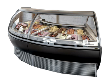 Aspen Deluxe Gelato & Ice Cream Showcases