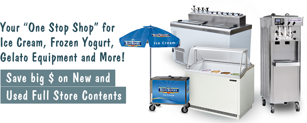 Used commercial ice cream machine sale