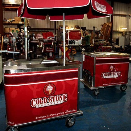 Nelson - BDC6RC Cold Plate  Popsicles Cart